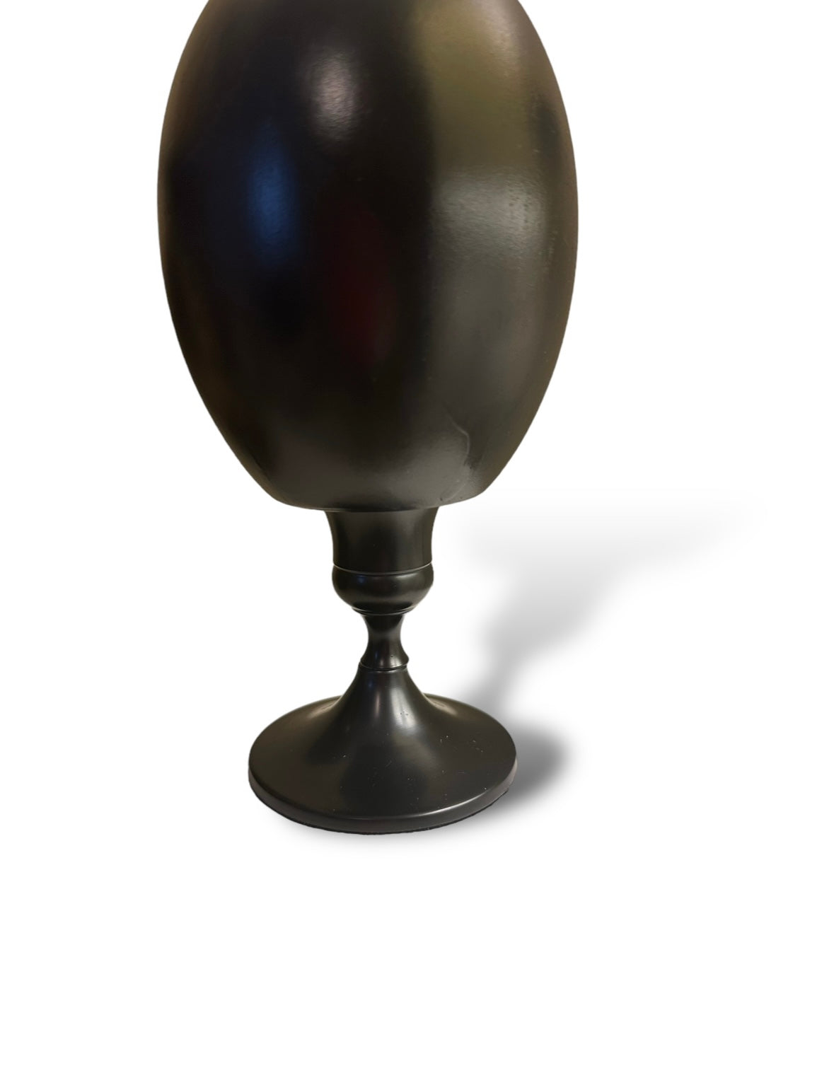 Black Goth Diffuser |Handmade|Ostrich Egg Shape Candle Holder Victorian|Pick Scent|Halloween