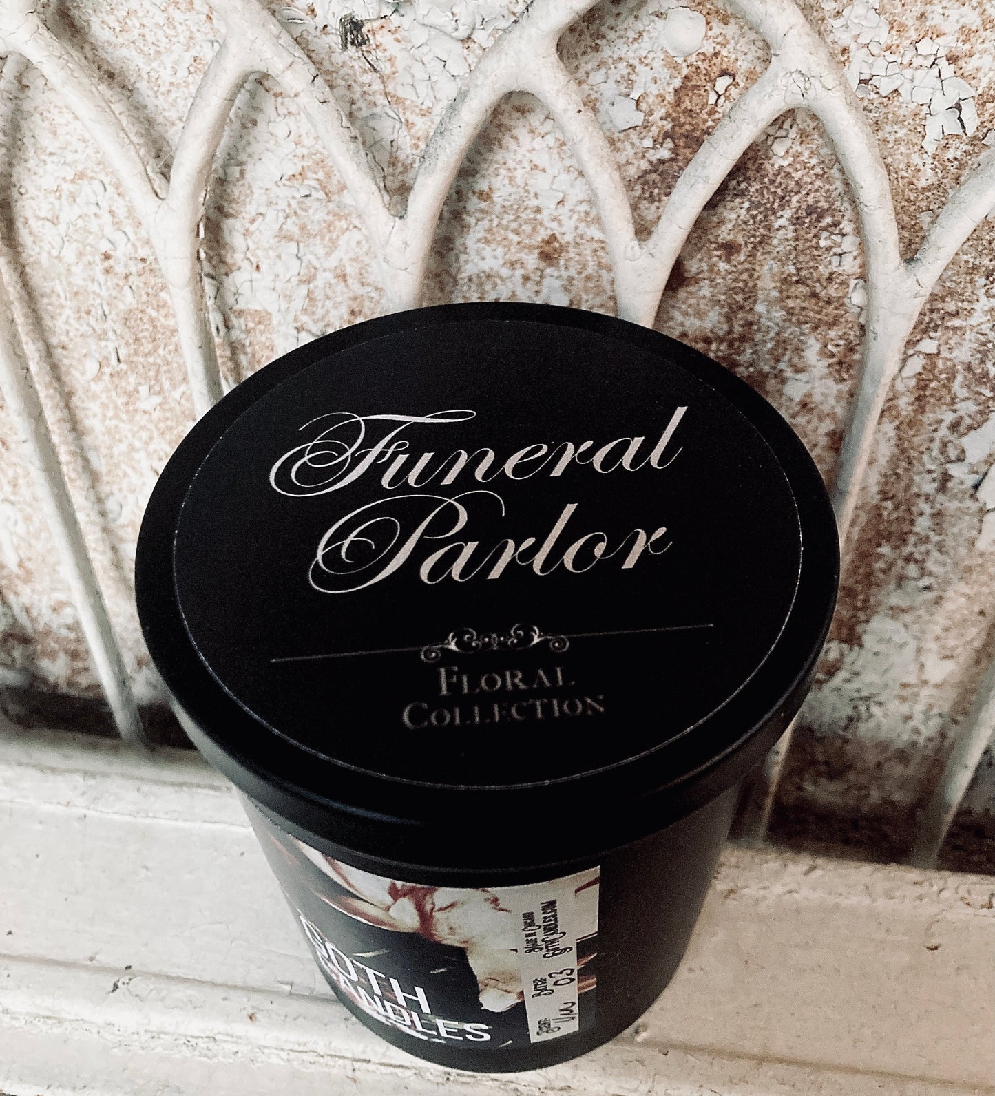 URN Calla Lily Scent Goth Candles Soy Candle Funeral Director Gift