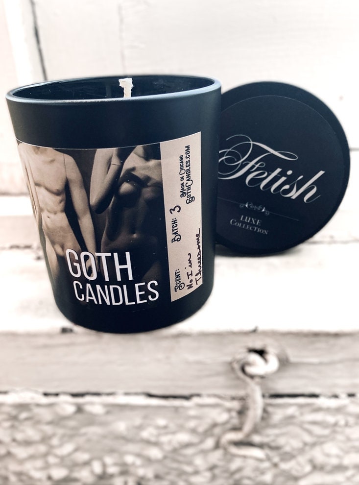 Tobacco Oud | NO I IN THREESOME | Fetish Collection | Goth Candle | Tom Ford Inspired Scent | 10oz Vessel Soy Candle | Interpol Candle
