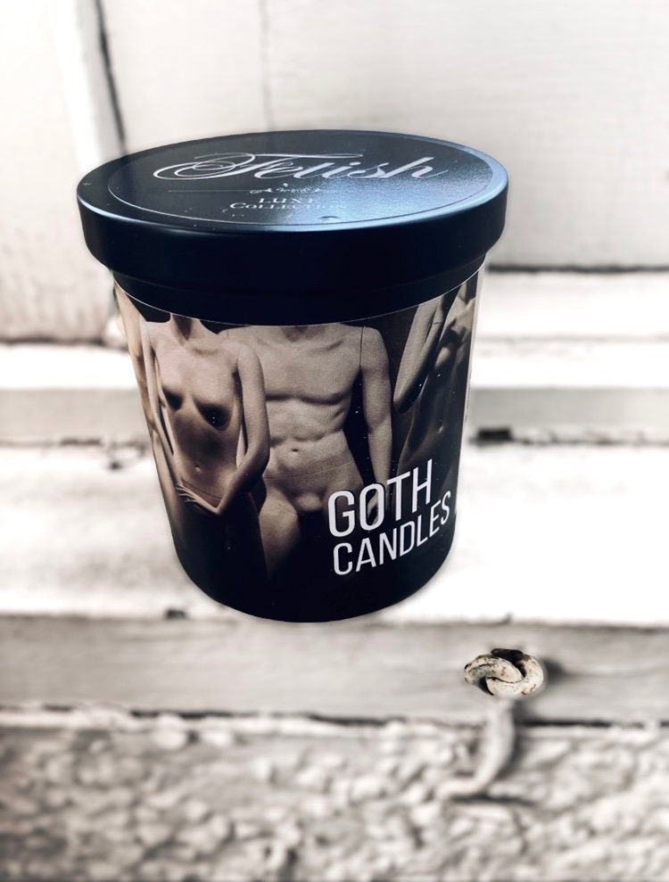 Santal Scented Soy Candle – Voyeur – Goth Candles Fetish Luxe Collection