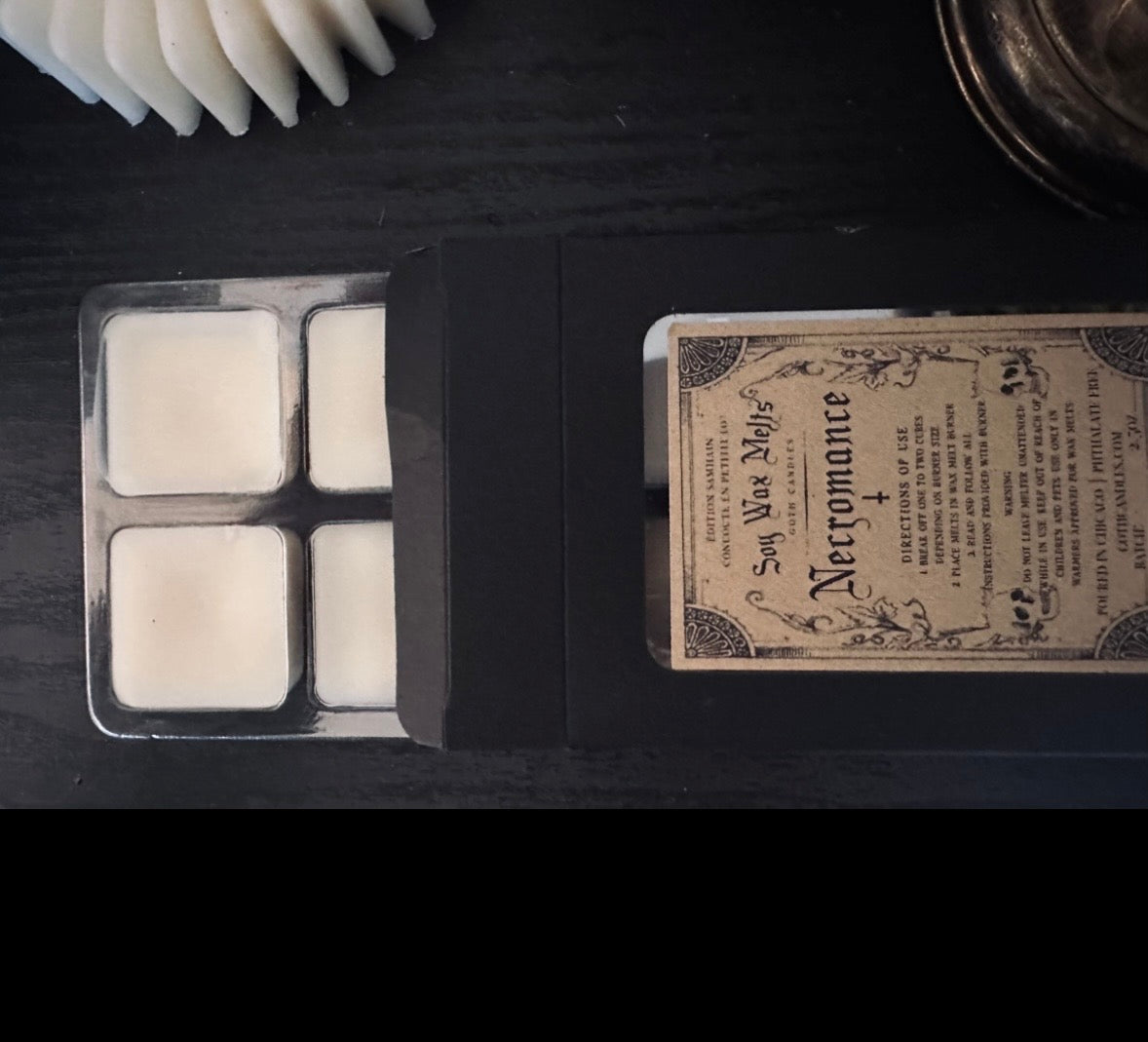 Herbal Apothecary Scent – Necromance – Soy Wax Melts Goth Candles