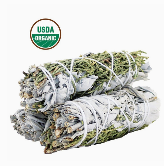 Juniper & White Sage Smudge Stick (4 in.)