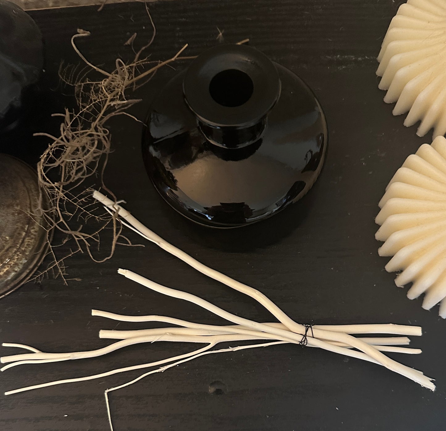 Driftwood Reed Diffuser SIREN Earth and Sea Goth Home Scent Non Toxic