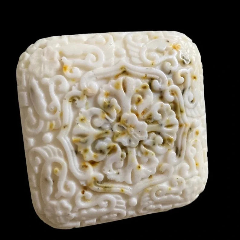 Palo Santo Coconut Milk Luxury Soap – Goth Candles Goth Gift 4oz