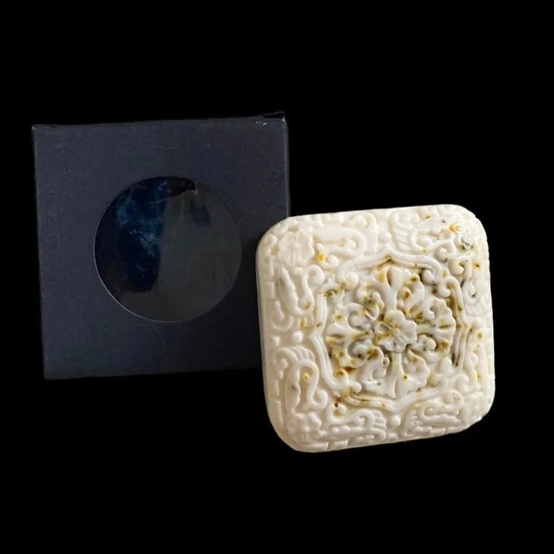 Palo Santo Coconut Milk Luxury Soap – Goth Candles Goth Gift 4oz