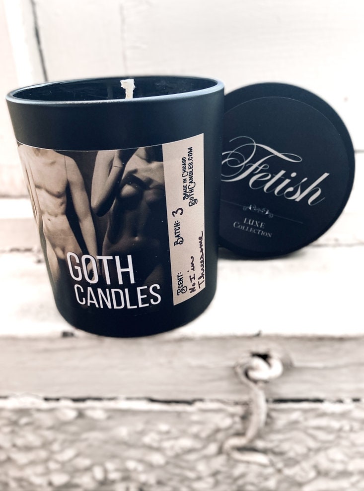 Tobacco Oud  | NO I IN THREESOME | Fetish Collection | Goth Candle | Tom Ford Inspired Scent | 10oz Vessel Soy Candle | Interpol Candle