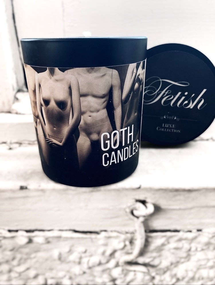 Santal Scent | VOYEUR | Goth Candles | Fetish Luxe Collection | Santal 33 Type | 10oz Vessel Soy Candle