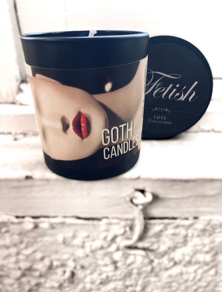 Black Orchid | DOMME | Goth Candles | Fetish | Luxe Collection | Tom Ford Like | Premium Soy wax and Oil | 10oz Vessel